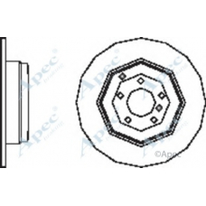 DSK2529 APEC Тормозной диск