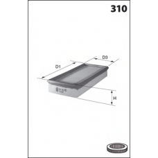 ELP9302 MECAFILTER Воздушный фильтр