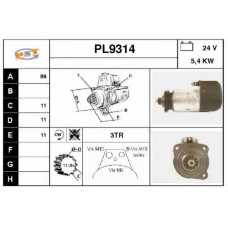 PL9314 SNRA Стартер