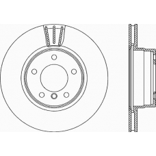 BDR2197.20 OPEN PARTS Тормозной диск