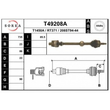 T49208A EAI Приводной вал