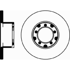 MDC465 MINTEX Тормозной диск