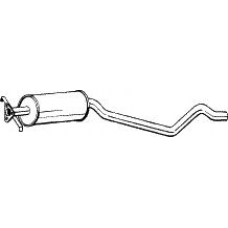 281-181 BOSAL Средний глушитель выхлопных газов