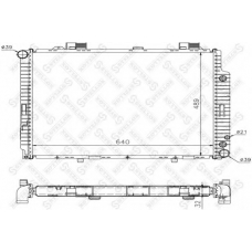 10-25261-SX STELLOX Радиатор, охлаждение двигателя