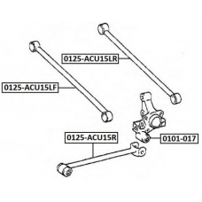 0125-ACU15LF ASVA Рычаг независимой подвески колеса, подвеска колеса