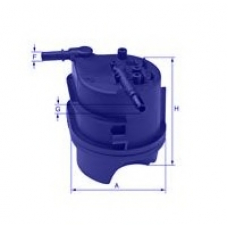 FI 11187 UNICO FILTER Топливный фильтр