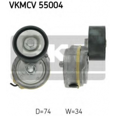 VKMCV 55004 SKF Натяжной ролик, поликлиновой  ремень