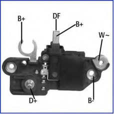 130586 Huco Регулятор генератора