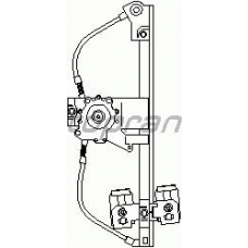 108 673 TOPRAN Подъемное устройство для окон