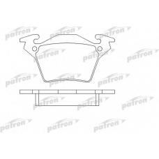 PBP1305 PATRON Комплект тормозных колодок, дисковый тормоз