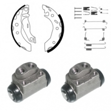 897 DELPHI Комплект тормозных колодок