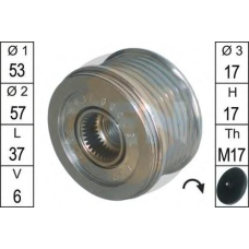 ZN5507 ERA Механизм свободного хода генератора