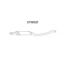 CT15127 VENEPORTE Средний глушитель выхлопных газов