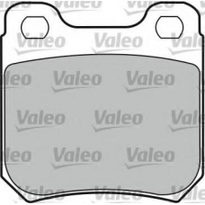 540451 VALEO Комплект тормозных колодок, дисковый тормоз