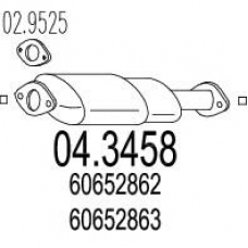 04.3458 MTS Катализатор