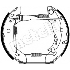 51-0172 METELLI Комплект тормозных колодок