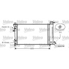 731754 VALEO Радиатор, охлаждение двигателя