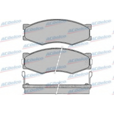 AC058092D AC Delco Комплект тормозных колодок, дисковый тормоз