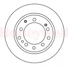 561295B BENDIX Тормозной диск
