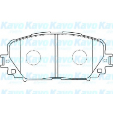 BP-9118 KAVO PARTS Комплект тормозных колодок, дисковый тормоз