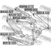 BMAB-021Z FEBEST Втулка, рычаг колесной подвески
