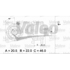 437409 VALEO Генератор