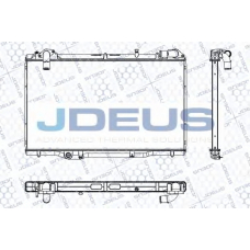 RA0230512 JDEUS Радиатор, охлаждение двигателя