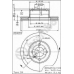 BS 7844 BRECO Тормозной диск