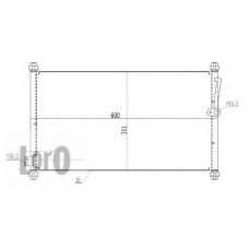 018-016-0002 LORO Конденсатор, кондиционер