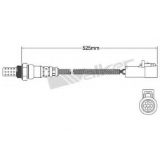 250-24793 WALKER Лямбда-зонд
