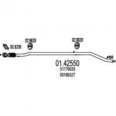 01.42550 MTS Труба выхлопного газа
