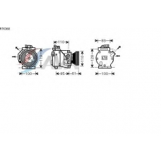 RTK368 AVA Компрессор, кондиционер