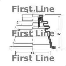 FCB2544 FIRST LINE Пыльник, приводной вал