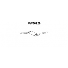 VW80129 VENEPORTE Предглушитель выхлопных газов