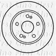 FBD1727 FIRST LINE Тормозной диск