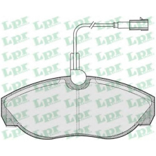 05P773 LPR Комплект тормозных колодок, дисковый тормоз