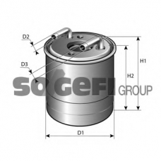 FP6081 COOPERSFIAAM FILTERS Топливный фильтр