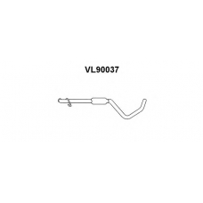 VL90037 VENEPORTE Средний глушитель выхлопных газов