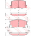 GDB3058 TRW Комплект тормозных колодок, дисковый тормоз