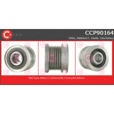 CCP90164 CASCO Ременный шкив, генератор