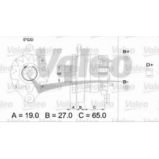 433449 VALEO Генератор