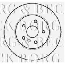 BBD5951S BORG & BECK Тормозной диск