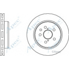 DSK2558 APEC Тормозной диск