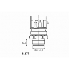 8.177.05 BEHR Термовыключатель, вентилятор радиатора