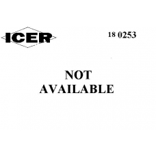 180253 ICER Комплект тормозных колодок, дисковый тормоз