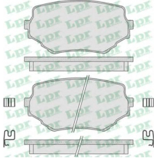 05P798 LPR Комплект тормозных колодок, дисковый тормоз