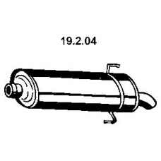 19.2.04 EBERSPACHER Глушитель выхлопных газов конечный