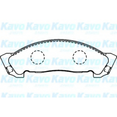 BP-3508 KAVO PARTS Комплект тормозных колодок, дисковый тормоз