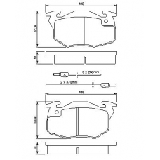 0 986 460 983 BOSCH Комплект тормозных колодок, дисковый тормоз