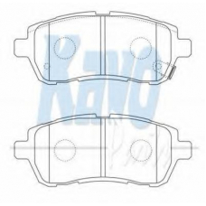 BP-1519 KAVO PARTS Комплект тормозных колодок, дисковый тормоз